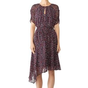 Joie Silk Nancilea Midi Dress L